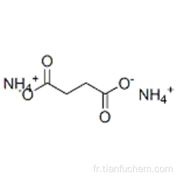 Acide butanedioïque, sel d&#39;ammonium CAS 2226-88-2